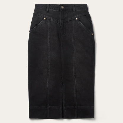 Denim Maxi Skirt