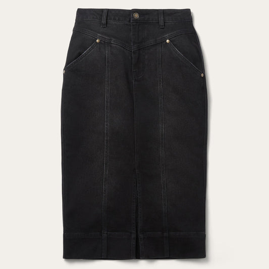 Denim Maxi Skirt