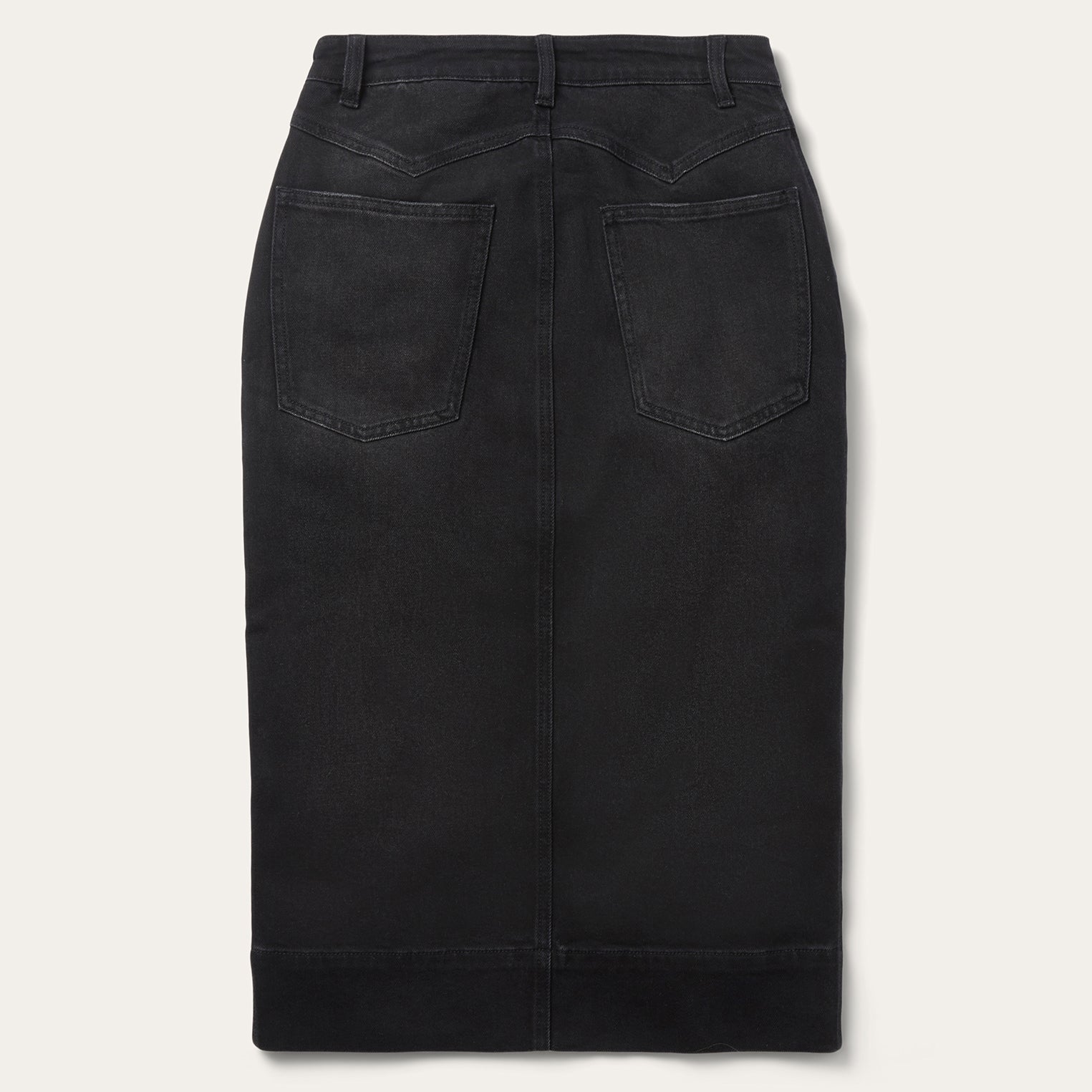 Denim Maxi Skirt