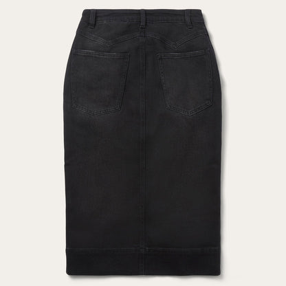 Denim Maxi Skirt