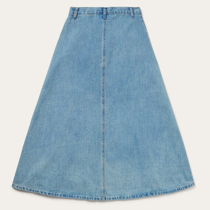 Light Wash Denim Skirt