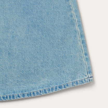 Light Wash Denim Skirt