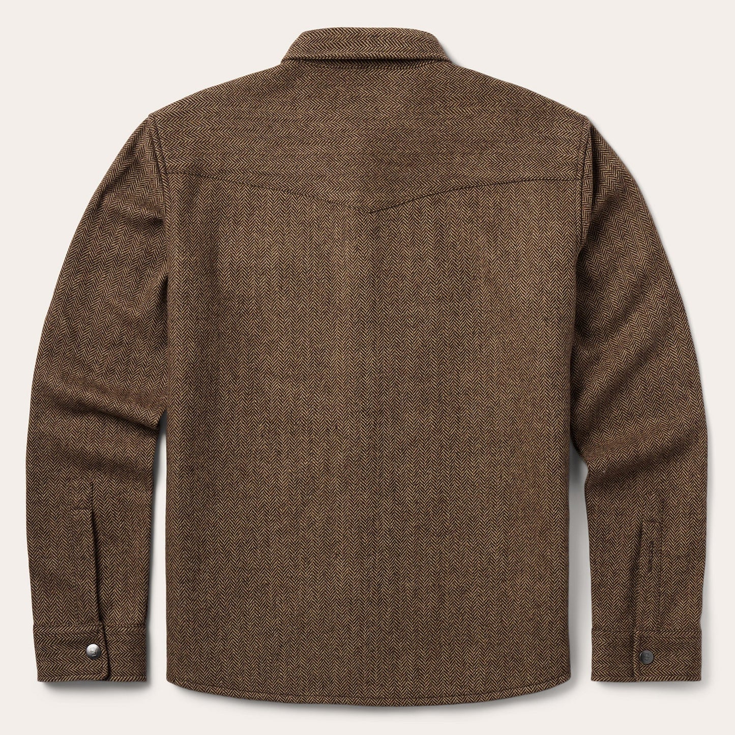 Herringbone Shirt Jacket