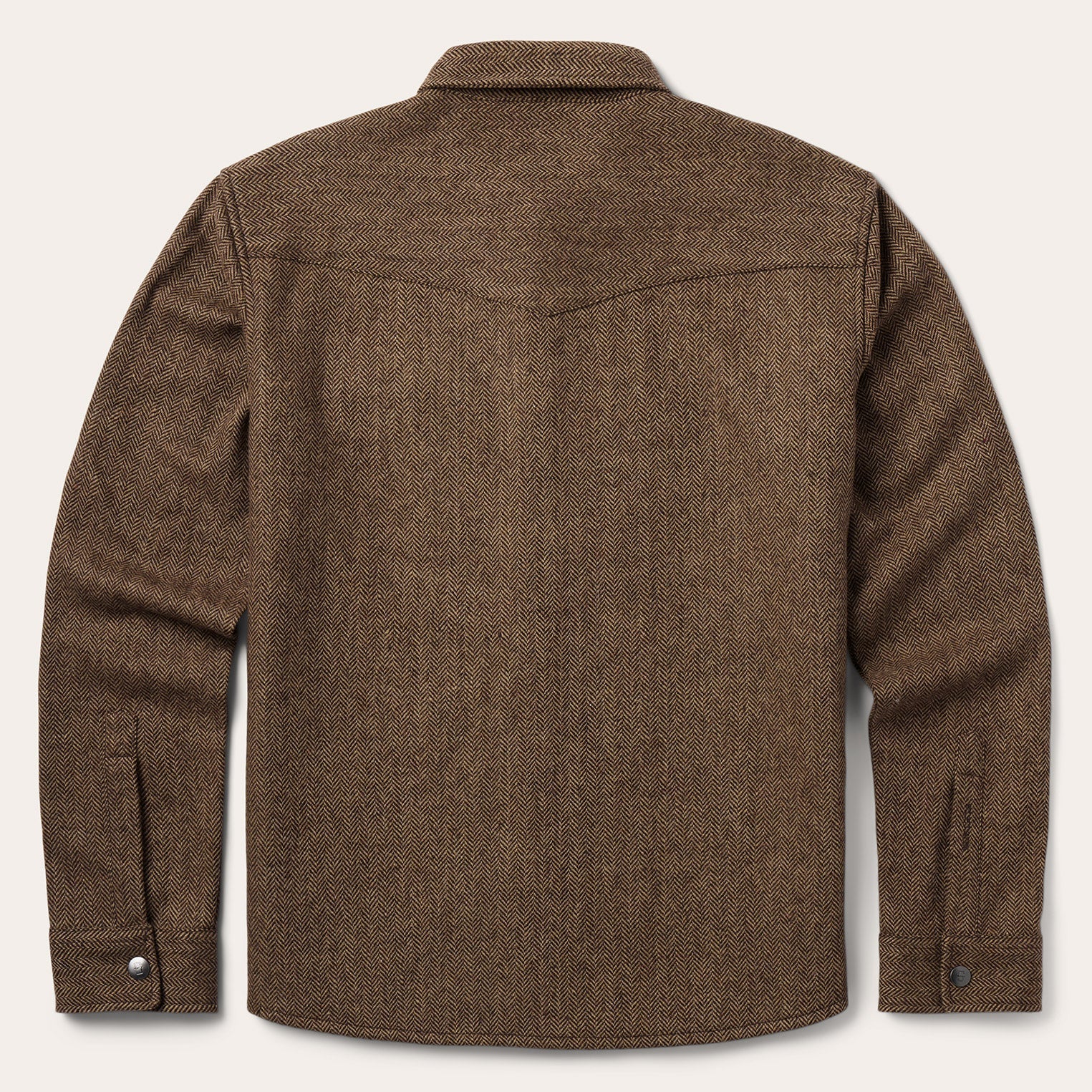 Herringbone Shirt Jacket