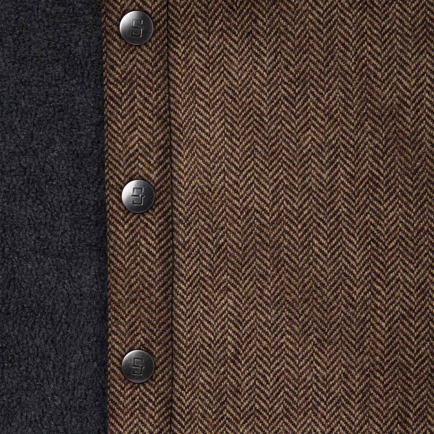 Herringbone Shirt Jacket