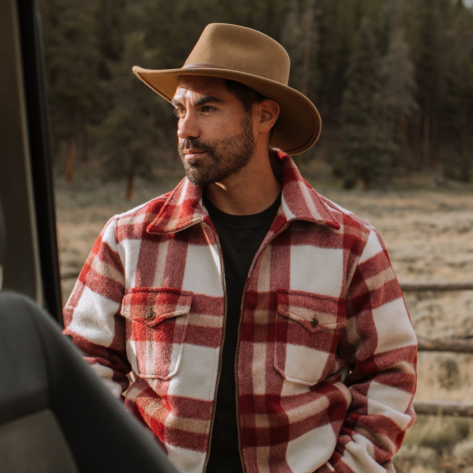 Plaid Lined Jac-Shirt