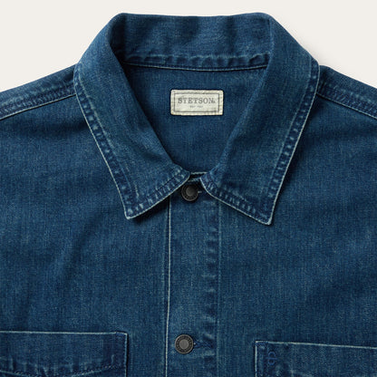 Stone Wash Denim Jacket