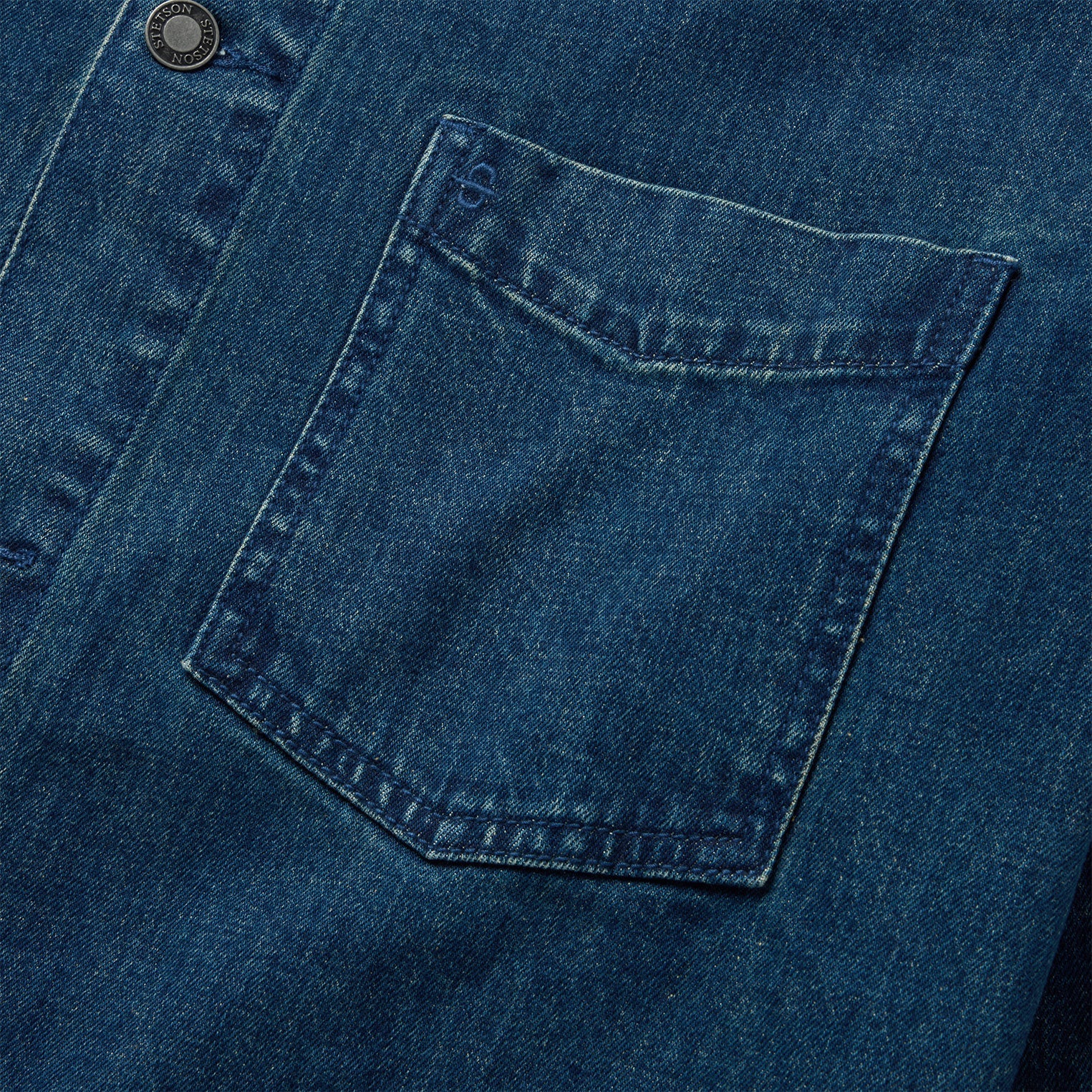 Stone Wash Denim Jacket