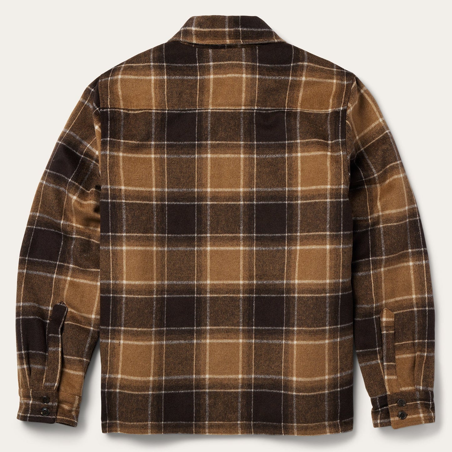 Brown Plaid Western Coat