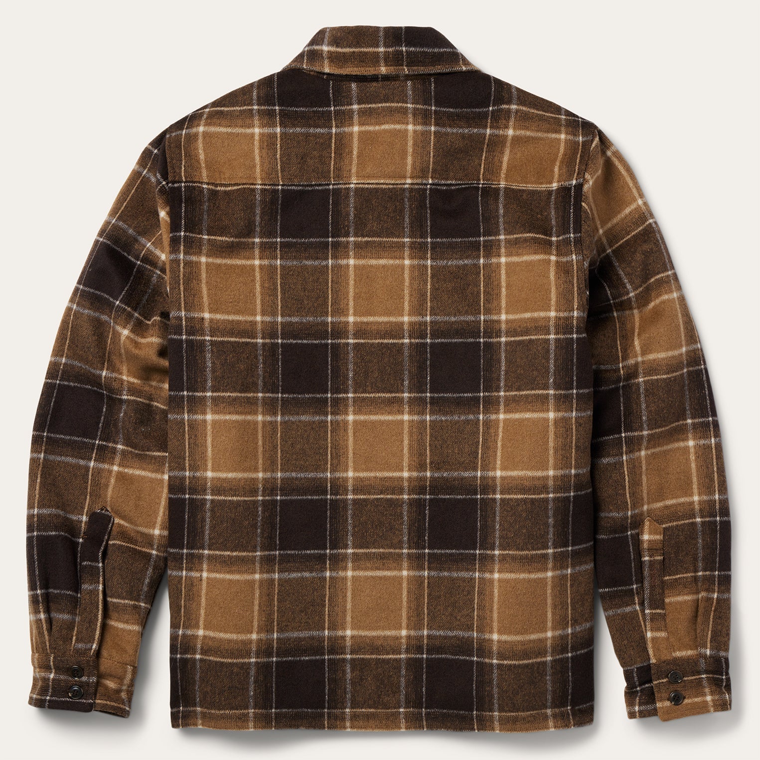 Brown Plaid Western Coat