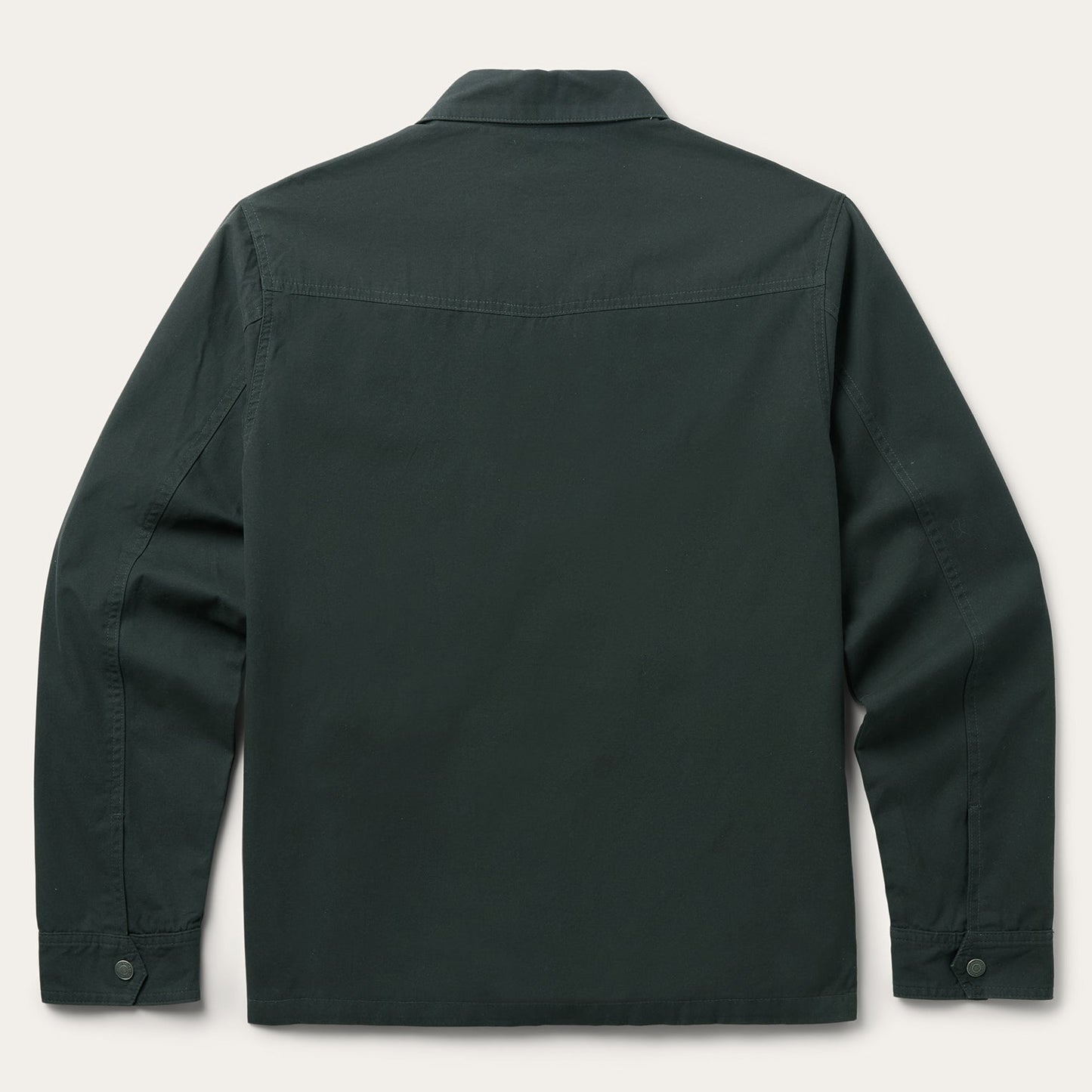 Waxed Canvas Shirt Jacket
