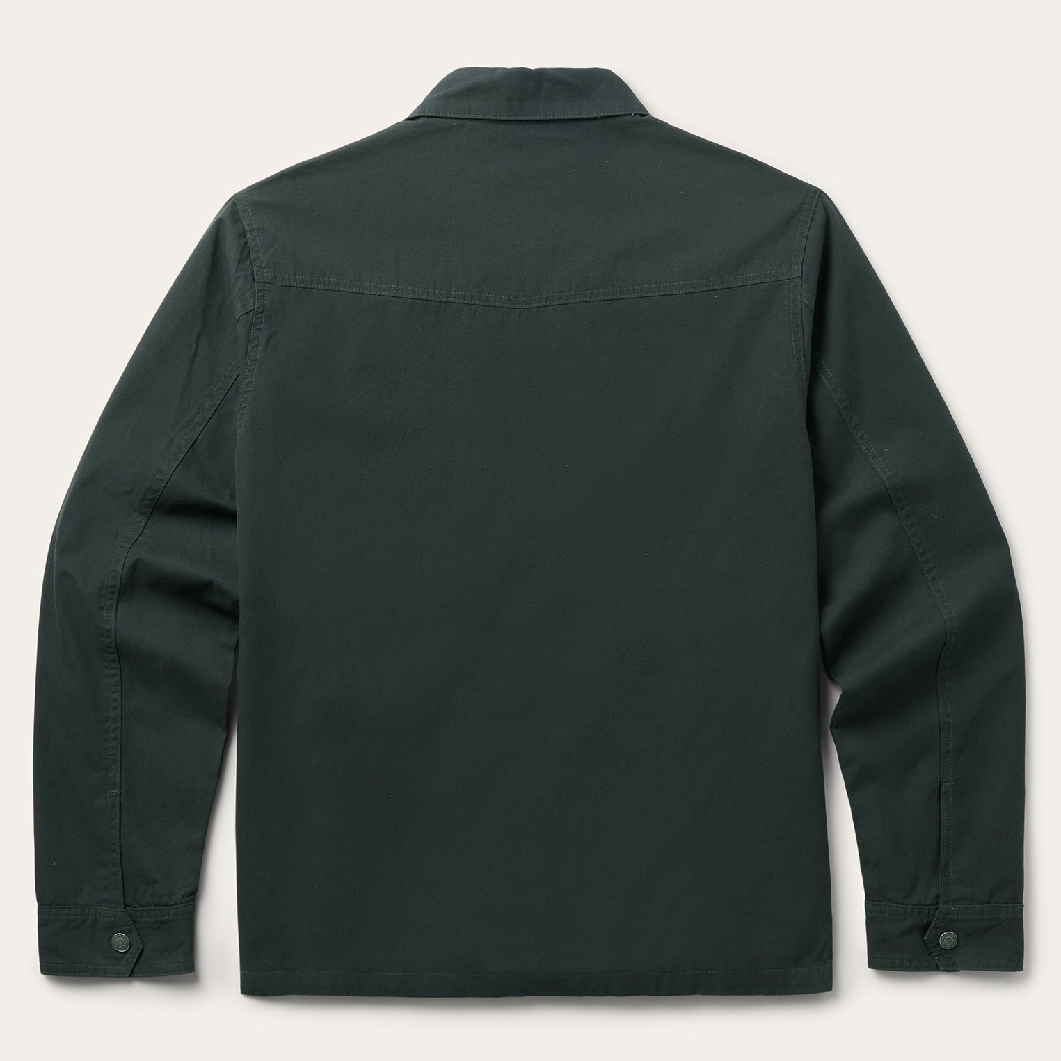 Waxed Canvas Shirt Jacket