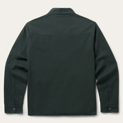 Waxed Canvas Shirt Jacket