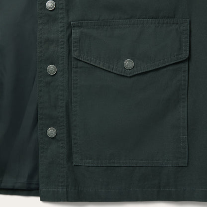 Waxed Canvas Shirt Jacket