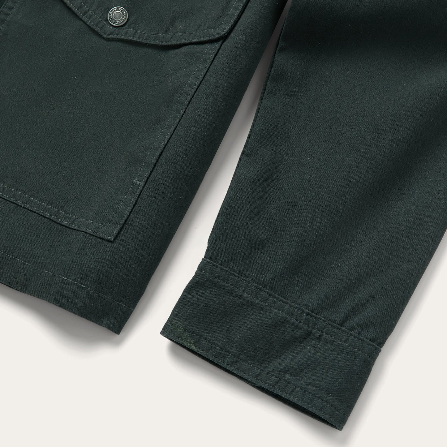 Waxed Canvas Shirt Jacket