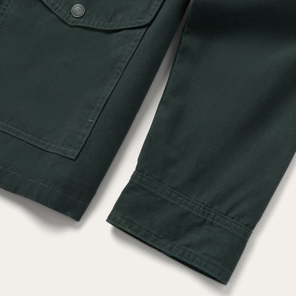 Waxed Canvas Shirt Jacket