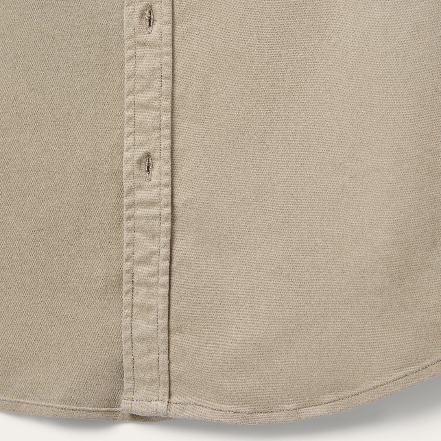 Brushed Twill Lined Shirt Jacket