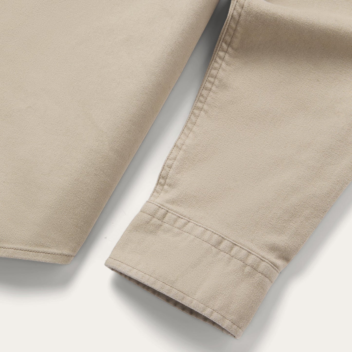 Brushed Twill Lined Shirt Jacket