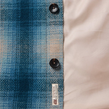 Wool Plaid Shirt Jacket