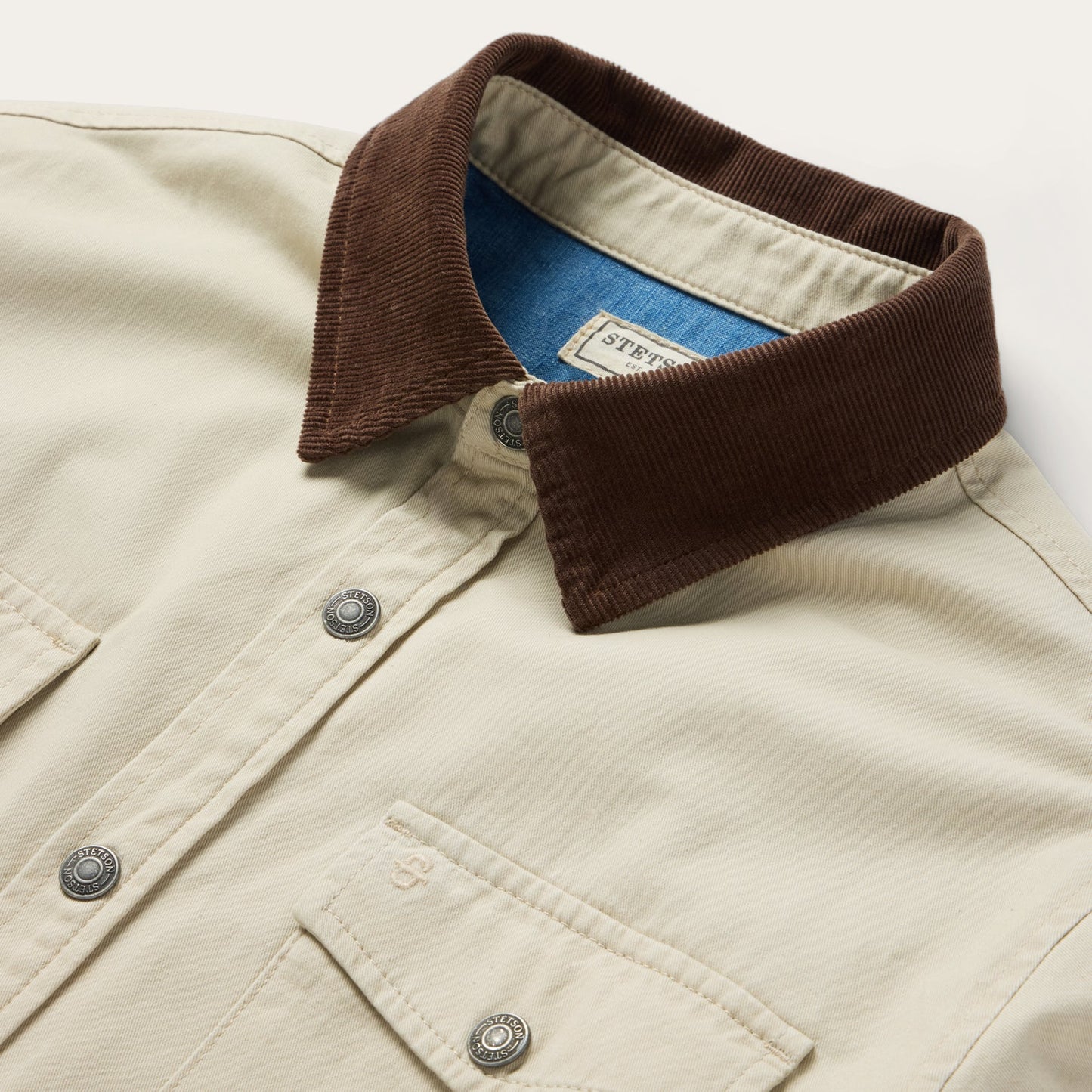 Corduroy Collar Shirt Jacket