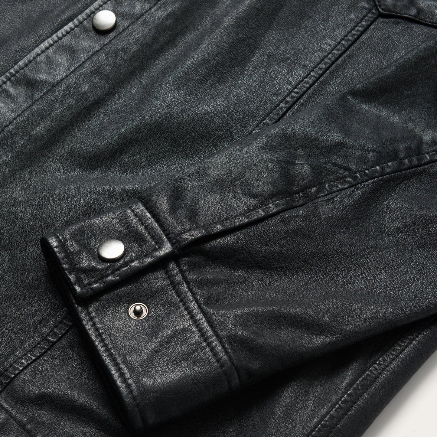 Leather Western Shirt Jacket