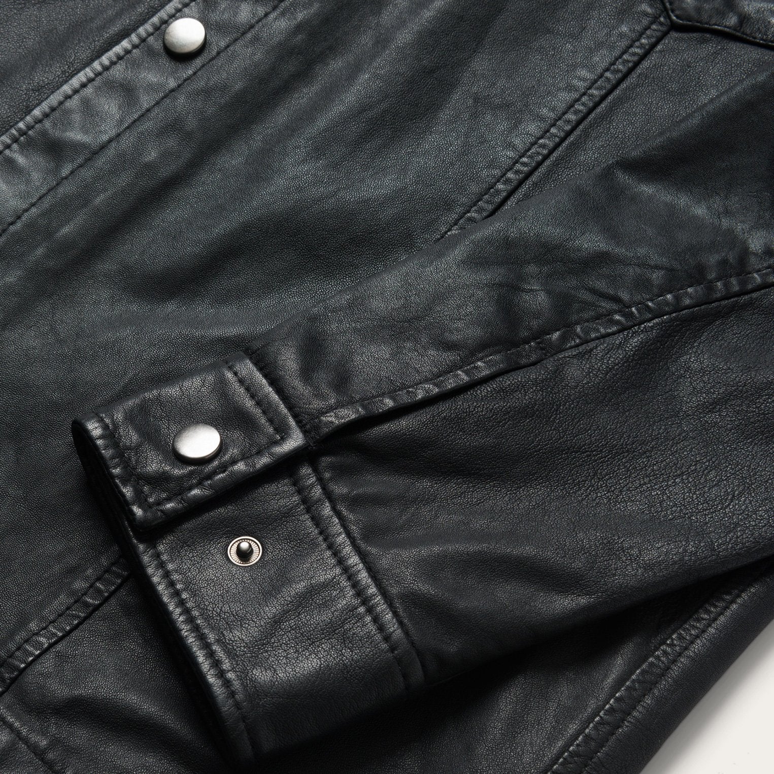 Leather Western Shirt Jacket