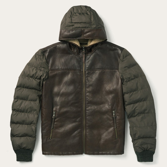 Stetson Hooded Suede Jacket