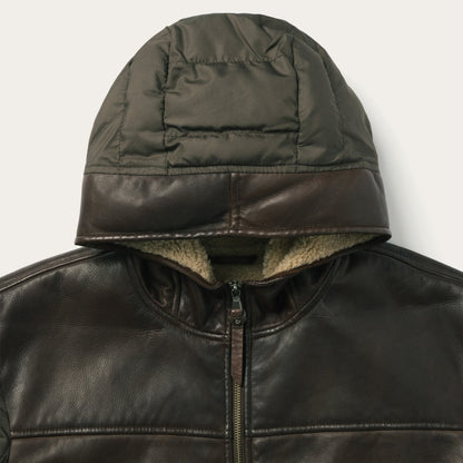 Stetson Hooded Suede Jacket