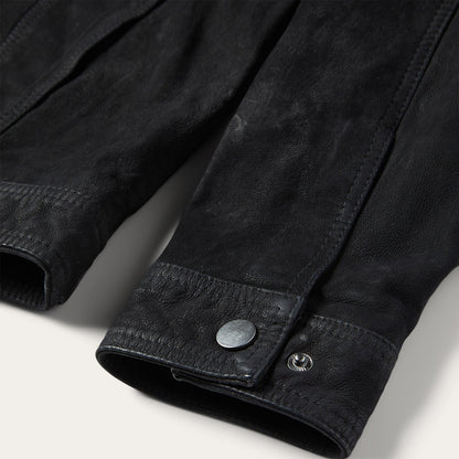 Leather Jean Jacket