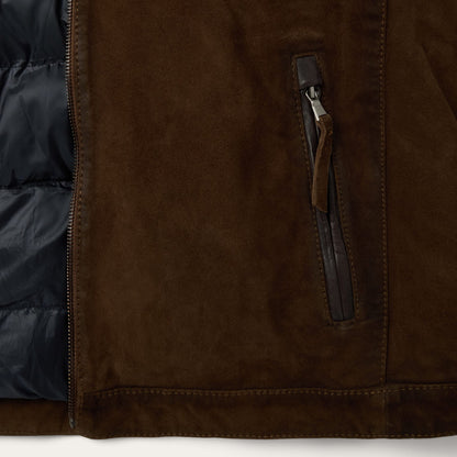 Suede Moto Jacket