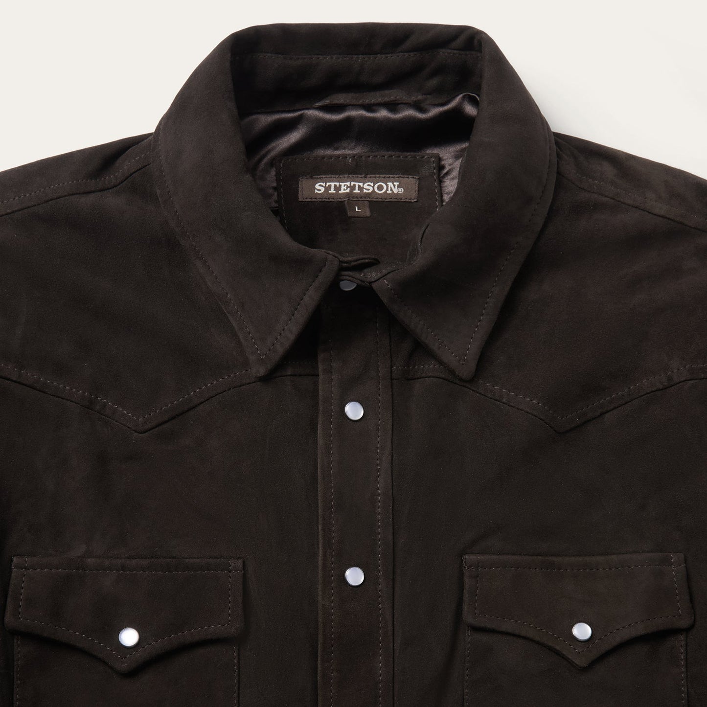 Suede Shirt Jacket