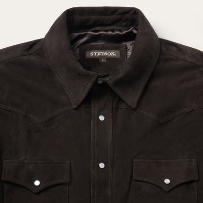 Suede Shirt Jacket