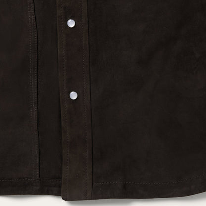 Suede Shirt Jacket