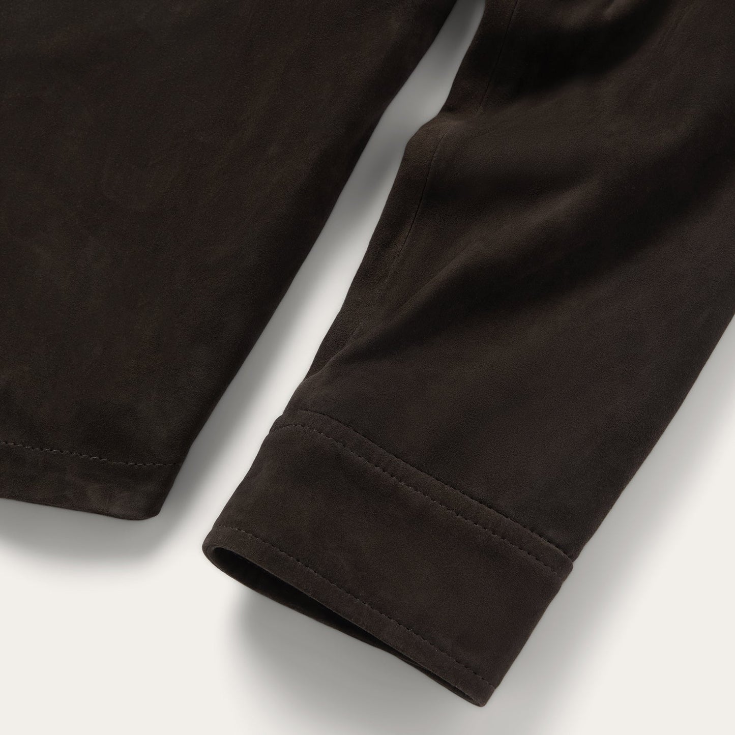 Suede Shirt Jacket