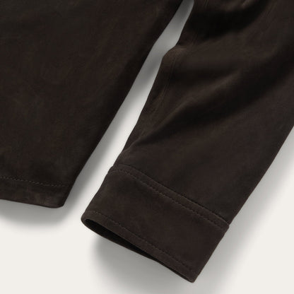 Suede Shirt Jacket