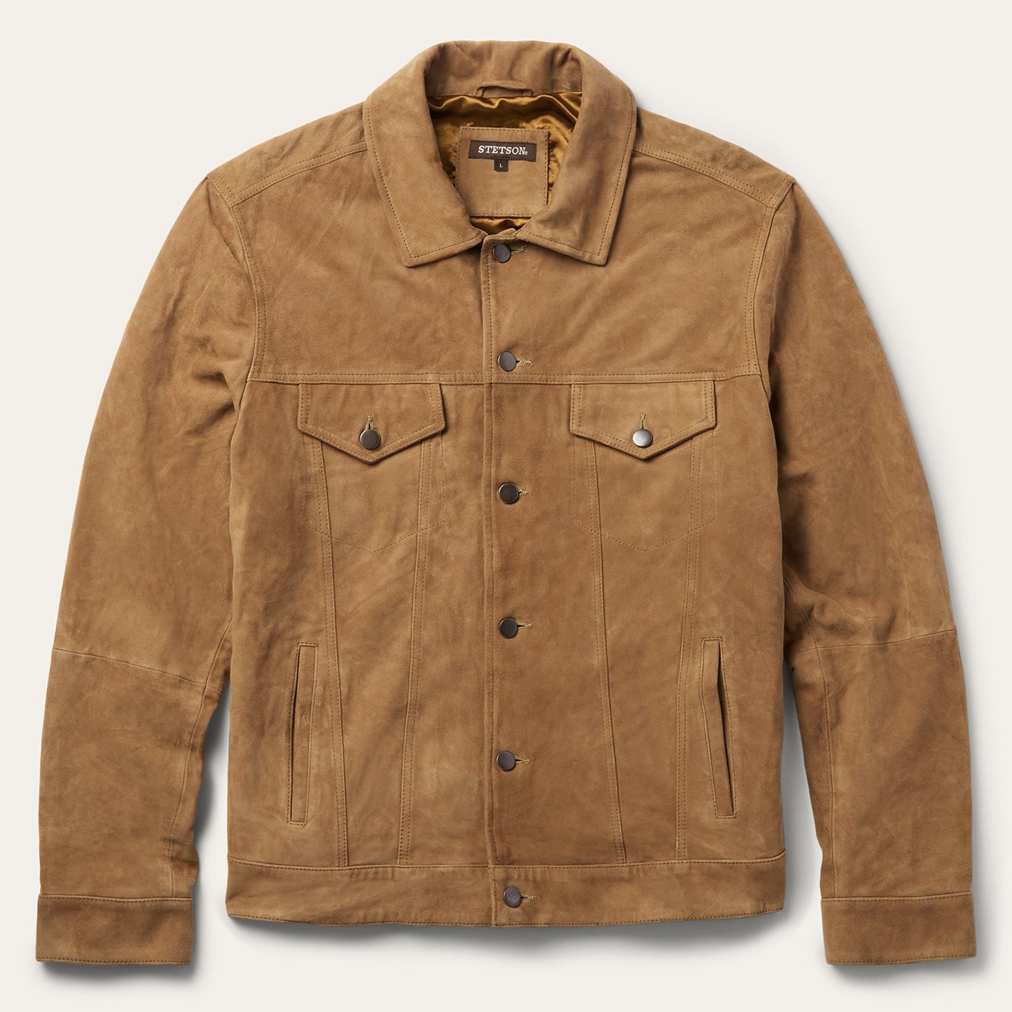 Suede Trucker Jacket