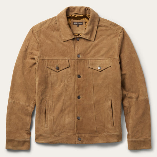 Suede Trucker Jacket