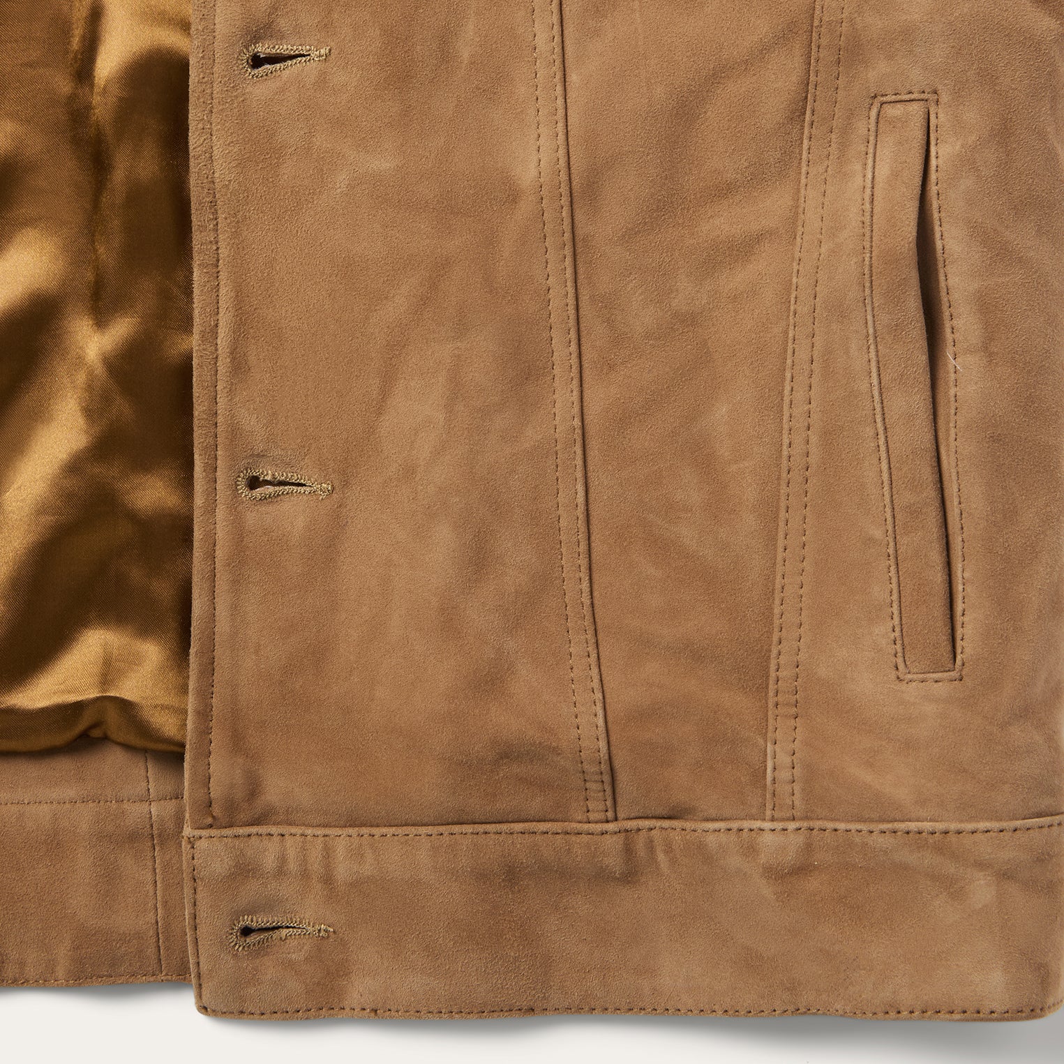 Suede Trucker Jacket