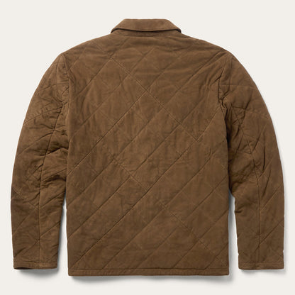 Quilted Suede Jacket