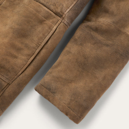 Antique Suede Shearling Jacket