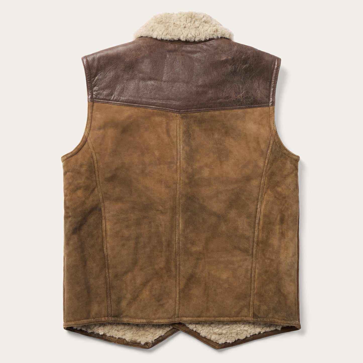 Distressed Suede Vest