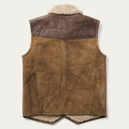 Distressed Suede Vest
