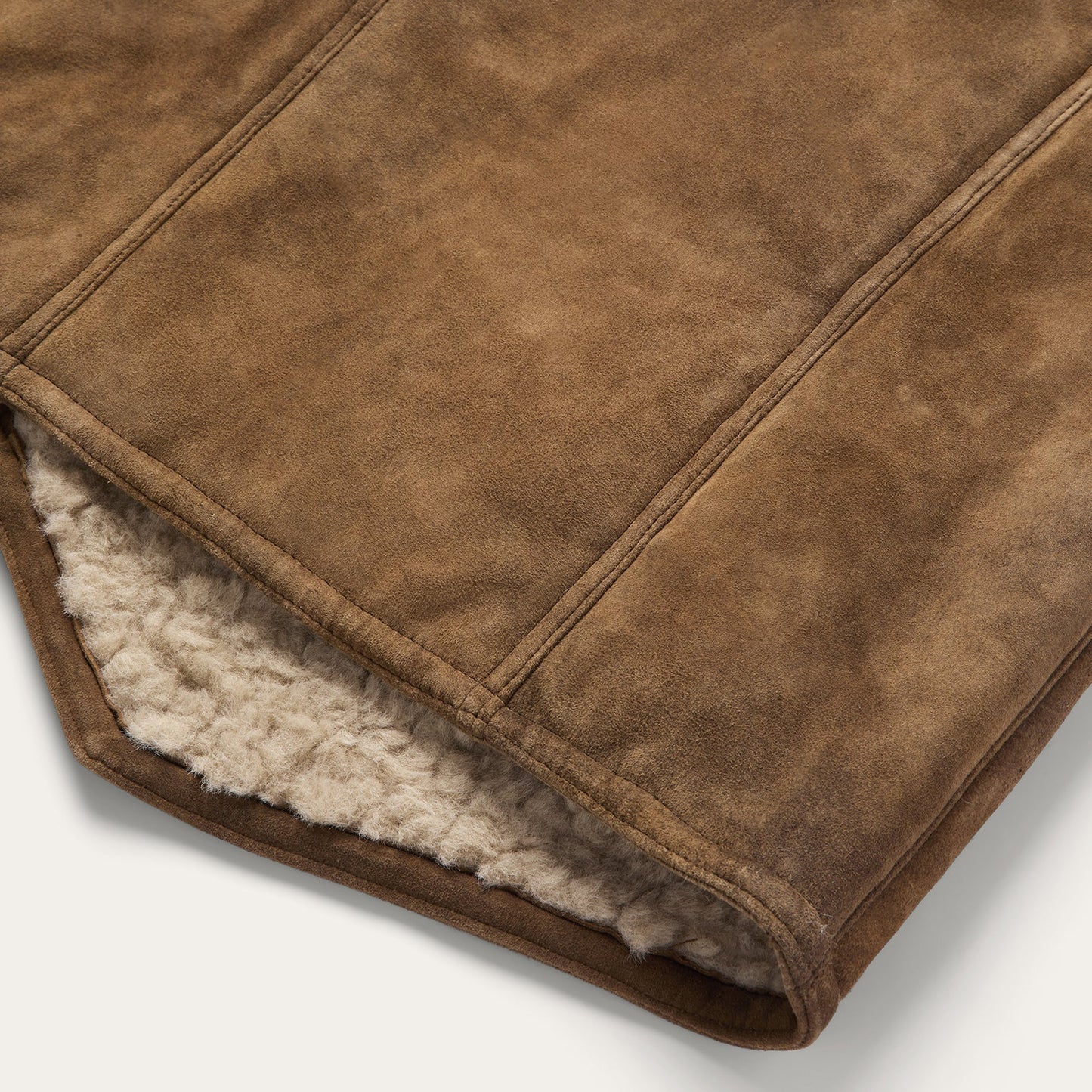 Distressed Suede Vest