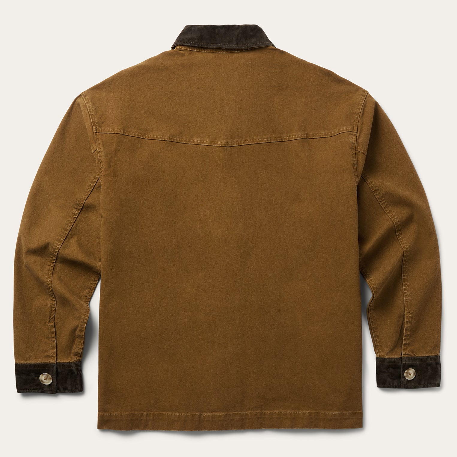Corduroy Collar Canvas Barn Jacket