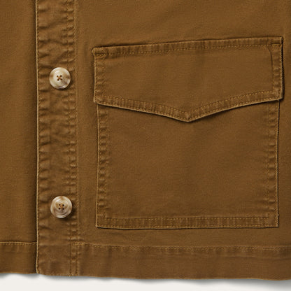 Corduroy Collar Canvas Barn Jacket
