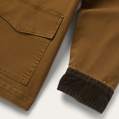 Corduroy Collar Canvas Barn Jacket