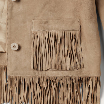 Fringe Suede Jacket