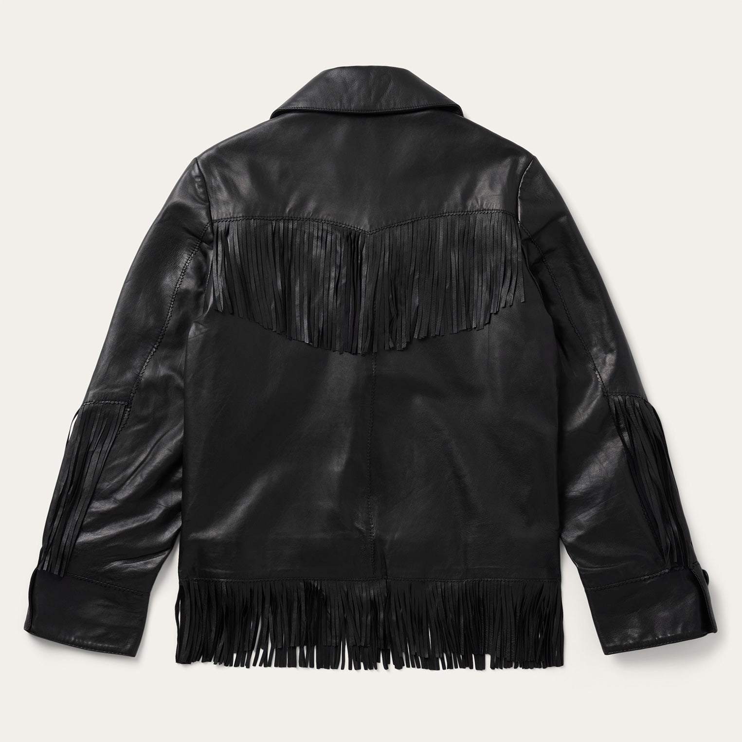Fringe Leather Jacket
