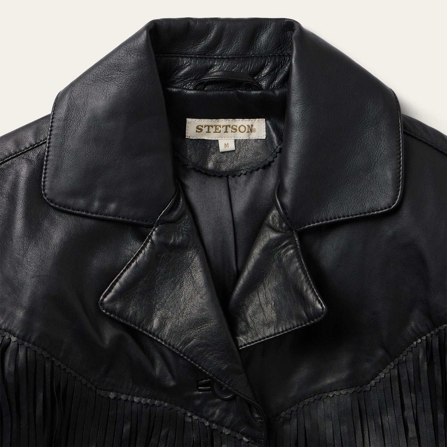 Fringe Leather Jacket