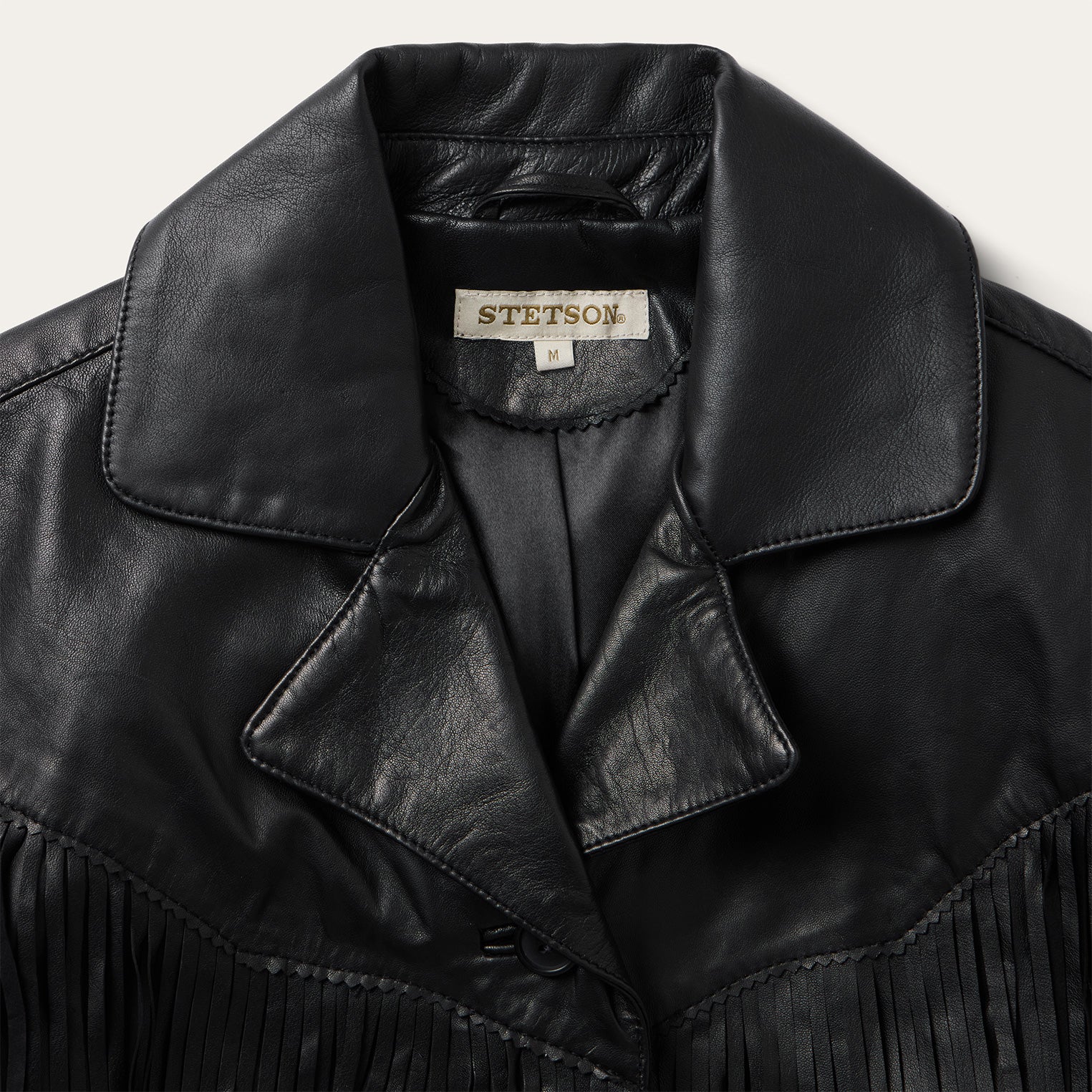 Fringe Leather Jacket